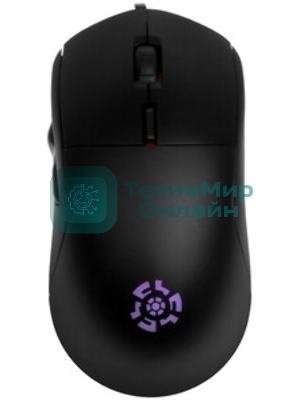 Мышь проводная Qumo UFO M77 черный, 2400 dpi, USB, кнопки - 6