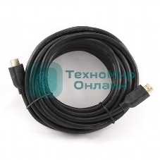 Кабель HDMI Cablexpert CC-HDMI4-7.5M, 19M/19M, v2.0, медь, позол.разъемы, экран, 7.5м, черный, пакет