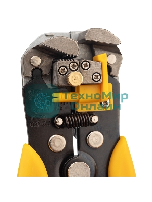 Инструмент для зачистки кабеля и обжима наконечников Rexant ht-766