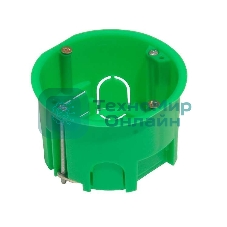 Коробка установочная СП 68х45 для гипсокарт. с метал. лапками HEGEL КУ1202