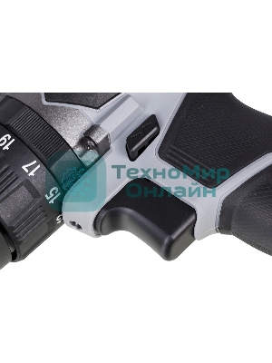 Дрель-шуруповерт ИНТЕРСКОЛ ДАУ-13/18ВК, 18 В, 2 Ач, 45 Нм, бесщеточный, ударный