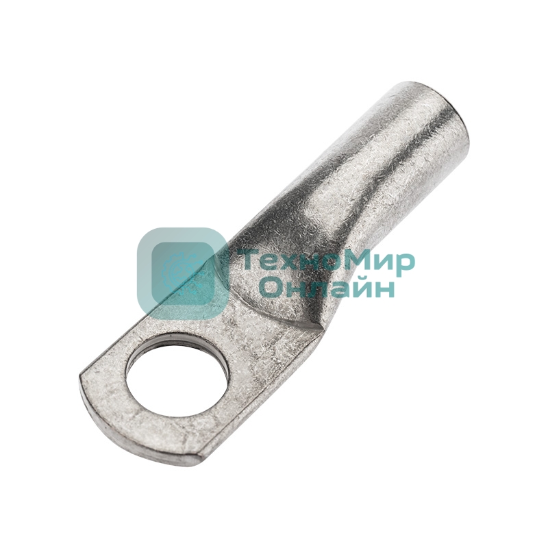 Наконечник медный луженый Rexant ТМЛ-Р 16–6 (16 мм² - Ø6 мм) (в упак. 100 шт.)