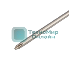 Отвертка крестовая Rexant PH 2х125 мм, трехкомпонентная рукоятка, сталь S2