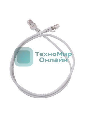 Коммутационный шнур (патч-корд), кат.5Е UTP, LSZH, 2м, серый Коммутационный шнур (патч-корд), кат.5Е UTP, LSZH, 2м, серый