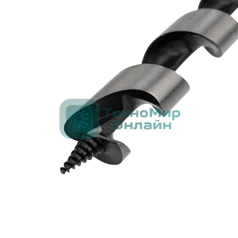 Сверло винтовое по дереву Kranz 8х230 мм, шестигранный хвостовик