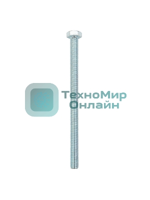 Болт шестигранный Kranz DIN 933, 8х120, короб (10 шт./уп.)