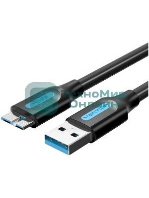 Кабель Vention USB 3.0 AM/micro B - 0.5м