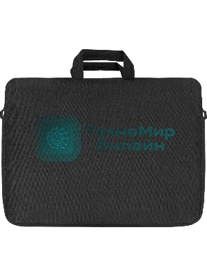 Сумка для ноутбука Defender Monte 17'' черный, органайзер 