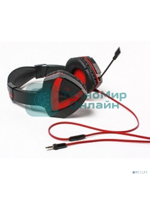 Гарнитура проводная A4Tech Bloody G500 черный/красный (1.5 м) микрофон