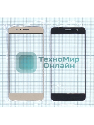Защитное стекло для Huawei Honor 8 золотистый