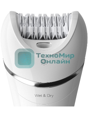 Эпилятор Philips скорости, широкая головка, Wet&Dry, беспроводной