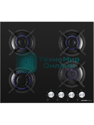 Газовая варочная панель HOMSair HGG641BK