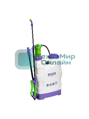 Опрыскиватель Palisad 64784 ранцевый, 12 л с насосом, шлангом, разбрызгивателем