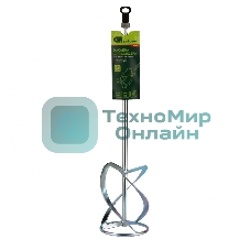 Насадка для миксера Сибртех, для легких растворов,140 х 590 мм, оцинкованная,хвостовик резьба М14