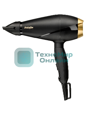 Фен BaByliss Power Pro 2000 6704E черный, 2000 Вт, ионизация