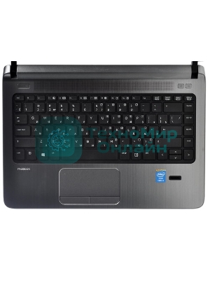 Клавиатура для HP ProBook 430 G2 черная с рамкой с подсветкой