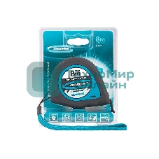 Рулетка Gross 31104 ''ergonomisch'' 8 м x 25 мм магнитный обрезиненный зацеп