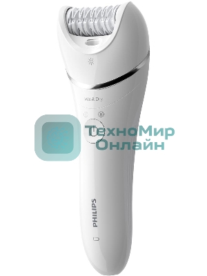 Эпилятор Philips скорости, широкая головка, Wet&Dry, беспроводной