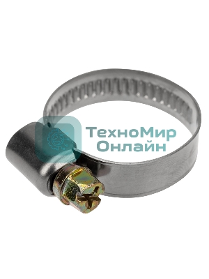 Хомут червячный Rexant 16-27-0,7 мм, (упак. 50 шт)