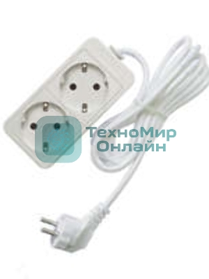 Удлинитель 2х10 м с заземл. 10А IP20 2.2кВт Союз 481S-9210