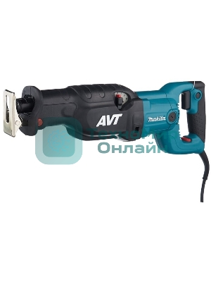 Пилы электрические цепные Makita JR3070CT Пила саб, 1510Вт,0-2800об\м,ход-32мм,рез-255мм,4.3кг,чем,АВТ