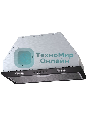 Вытяжка встраиваемая Krona Runa 600 PB черный, 60 см, 845 куб. м/ч, 53 дБ