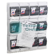 Бокс ОП КМПн 2/4 для 4 авт. выкл. прозр. крышка IP30 IEK MKP42-N-04-30-12