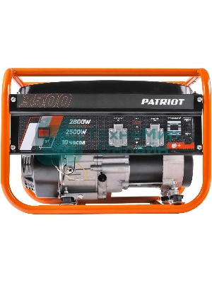 Электрогенератор бензиновый Patriot GRS 3500, 2.8 кВт, 75 дБ, 38.8 кг