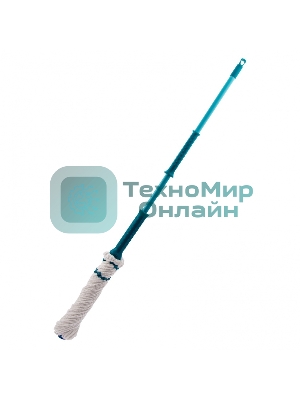 Швабра отжимная HomePalisad скручиванием 120 см, насадка из микрофибры, 120 г