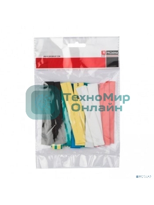 Термоусаживаемая трубка EKF tut-n-8 ТУТ 8/4 набор:7 цветов по 3шт. 100мм. EKF PROxima