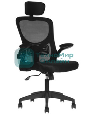 Кресло Chairman CH633 черный, экокожа, 120 кг