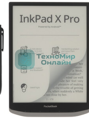 Электронная книга PocketBook Inc Pad X Pro Mist серый (PB1040D-M-WW)
