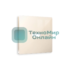 Лицевая панель ALFA (Бежевый глянец) для HDMI розетки QUANT AP3140