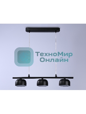 Светильник Ambrella light TN71034/3 BK черный GX53/3 max 12W 440*80*1100