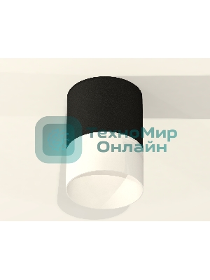Светильник Ambrella Light XS7402035 SBK/FR черный песок/белый матовый MR16 GU5.3 (C7402, N7170)