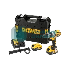 Дрель-шуруповерт DeWalt DCD996P2-QW, 18 В, 5 Ач, 95 Нм, щеточный, ударный