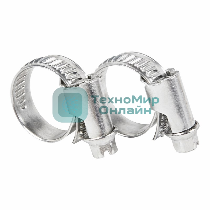 Хомут червячный Rexant 12-20-0,7 мм, (упак. 50 шт)