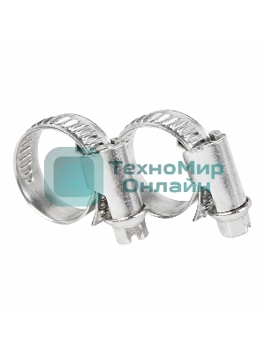 Хомут червячный Rexant 12-20-0,7 мм, (упак. 50 шт)