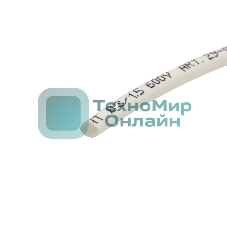 Трубка термоусаживаемая Rexant 3.0/1.5мм белый ролик 2.44м