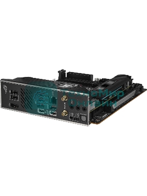 Материнская плата ASUS ROG STRIX B650E-I GAMING WIFI, AM5, AMD B650, 2xDDR5, 2xSATA, 2xM.2, 1xPCIe 5.0 x16, 1xHDMI, 1x 2.5Gb LAN, 4xUSB-A 3.2 Gen 2, 1xUSB-A 3.2 Gen 1, 1xUSB-C 3.2 Gen 2x2, 3x3.5 мм, 7.1, Mini-ITX