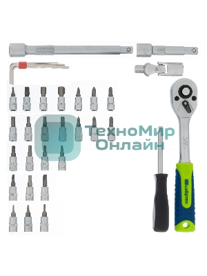 Набор инструментов Сибртех, 1/4