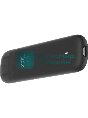 Модем 3G/4G ZTE F30Pro USB Wi-Fi VPN Firewall +Router внешний черный