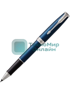Ручка роллер Parker Sonnet Core T539 (CW1931535) LaqBlue CT F черн. черн. подар.кор.