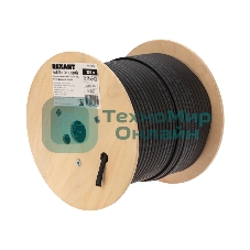 Кабель греющий Rexant (нагревательный) саморегулирующийся SRL24-2CR, экранированный, 24Вт/м, 0,9мм2/70м, 200м