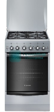 Плита газовая Gefest ПГ 5100-02 0068 серебристый, конфорок 4 шт, духовка 52 л, 50 см x 85 см x 58.5 см