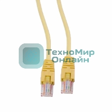 Патч-корд FTP Cablexpert cat.6, 10м, литой, многожильный, желтый