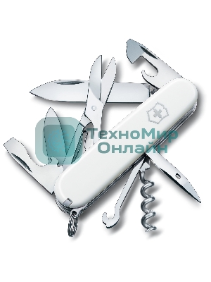 Нож перочинный Victorinox Climber (1.3703.7) 91мм 14функц. белый карт.коробка