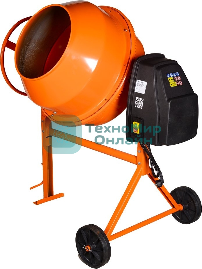 Бетономешалка Вихрь БМ-160 (74/1/3) 700 Вт, 160 л, чугунный венец, 32 об/мин