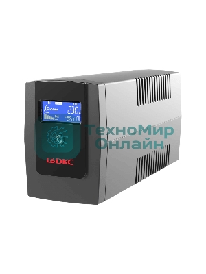 Источник бесперебойного питания ИБП Info LCD 600В.А IEC C13 (3) USB + RJ45 DKC INFOLCD600I