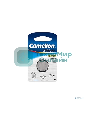 Батарейка литиевая Camelion CR2430 BL-1 (CR2430-BP1, 3V)